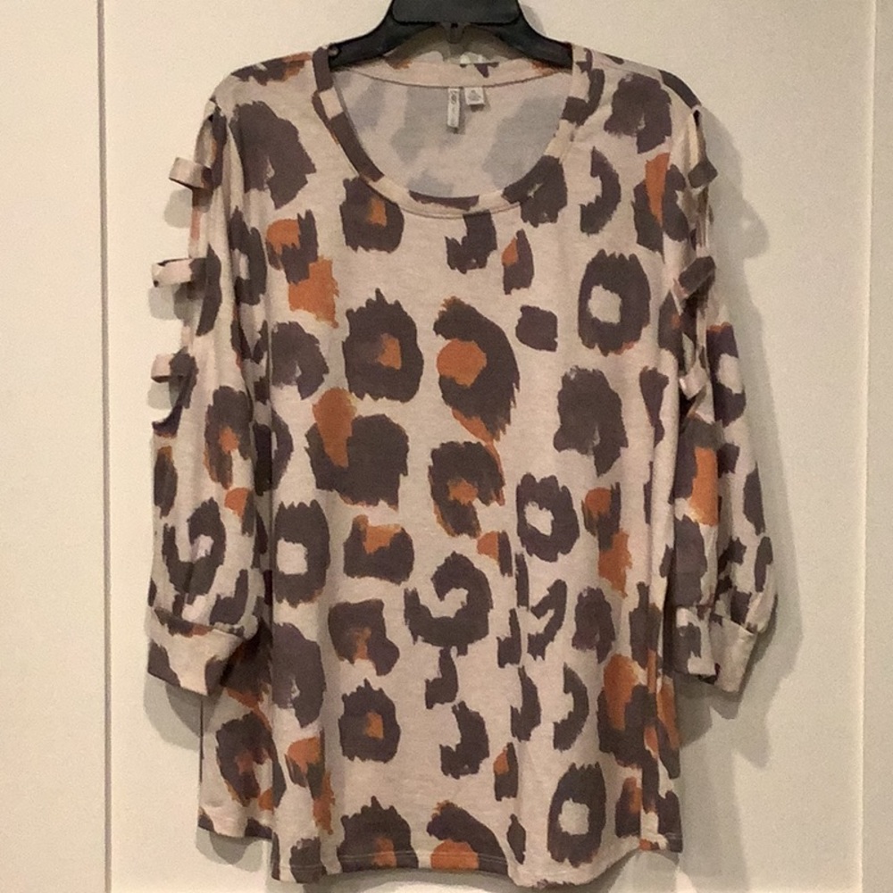 Cato 3/4 sleeve lightweight sweatshirt size XL